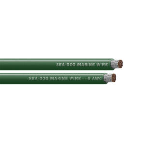 Sea-Dog 6 AWG Green Battery Cable – 25′