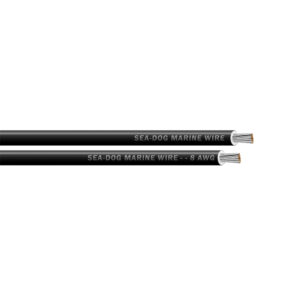 Sea-Dog 8 AWG Black Primary Wire – 50′