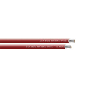 Sea-Dog 8 AWG Red Primary Wire – 100′