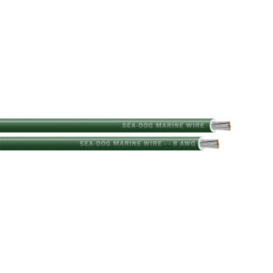 Sea-Dog 8 AWG Green Primary Wire – 50′