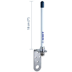 Scout KM-10 VHF Fiberglass Antenna 0,18M (7″) Length