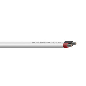 Sea-Dog 8/2 AWG Flat Duplex Wire Red/Black – 100′