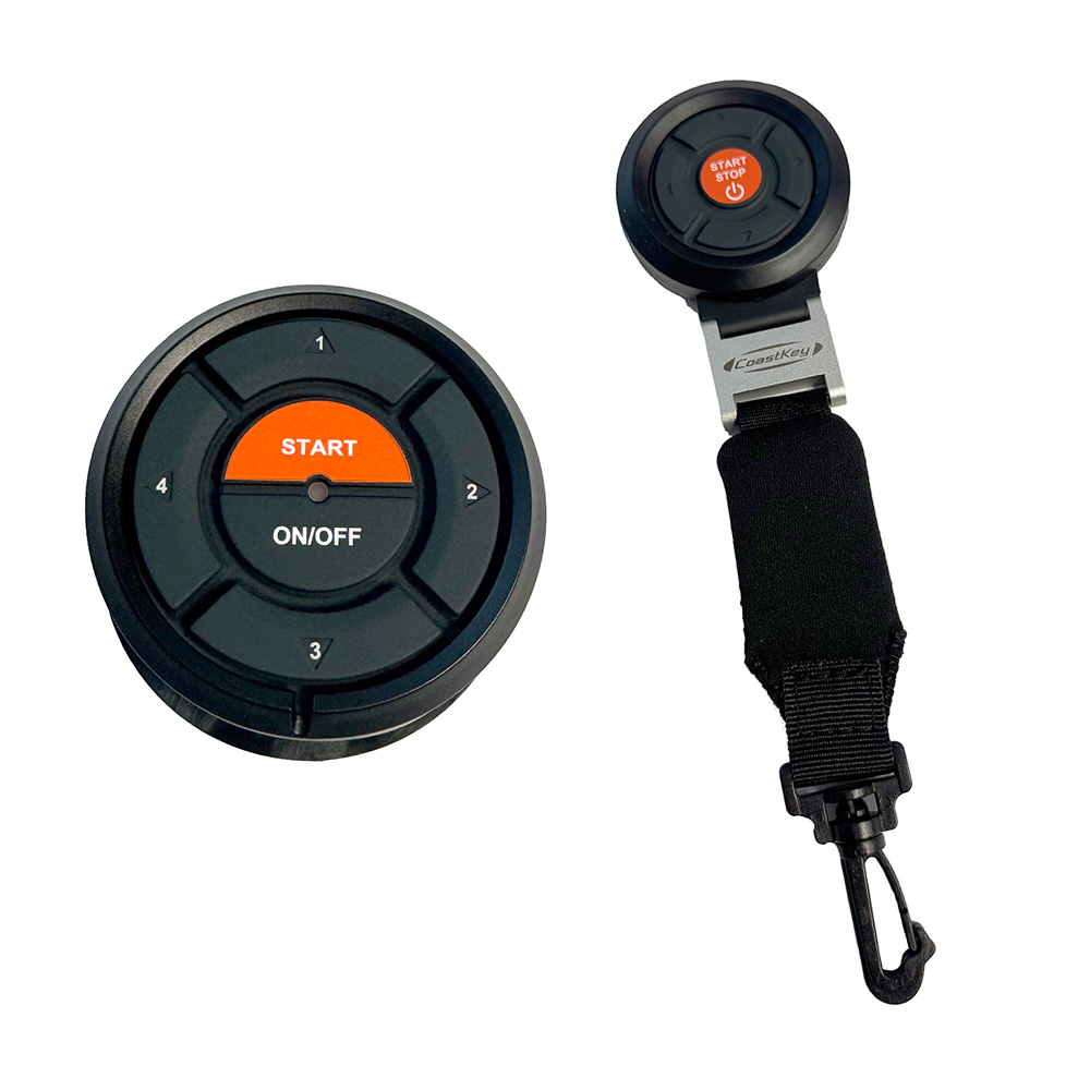 CoastKey Premium Plus Single Mercury Engine Keyless Ignition w/Keyless Stop/Start, Remote Stop/Start, Ecos Rem Trim/Tilt CoastKey Premium Plus Single Mercury Engine Keyless Ignition w/Keyless Stop/Start, Remote Stop/Start, Ecos Rem Trim/Tilt