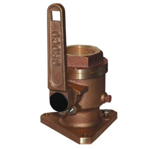 GROCO 4″ Bronze Flanged Seacock