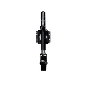 Powerwinch Select Series Jack – 1000lb, Weld-On, Single Wheel, Carbon Black