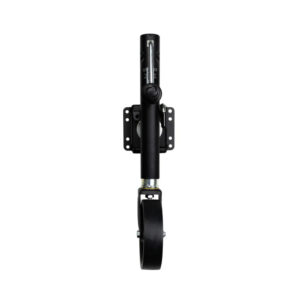 Powerwinch Select Series Jack – 1500lb, Weld-On, Single Wheel, Carbon Black