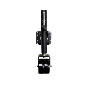 Powerwinch Select Series Jack – 1500lb, Weld-On, Double Wheel, Carbon Black