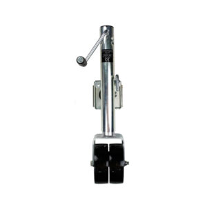 Powerwinch Utility Series Jack – 1500lb, Weld-On, Double Wheel, Zinc