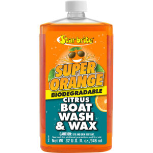 Star brite Super Orange Citrus Boat Wash & Wax – Fresh & Salt Water – 32 oz