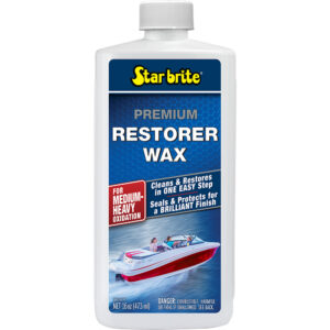 Star Brite Premium Restorer Wax f/Medium to Heavy Oxidation – 16 oz