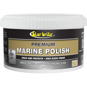 Star brite Premium Marine Polish – UV Protection & High Gloss Finish – 14 oz