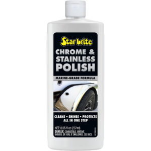 Star brite Chrome & Stainless Polish – Marine Grade Formula – 8 oz
