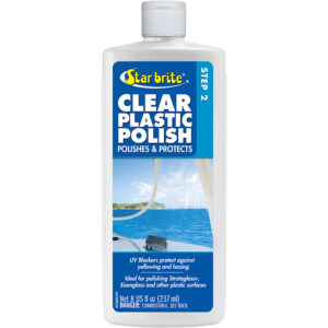 Star brite Clear Plastic Polish – Step 2 – 8 oz