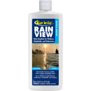 Star brite Rain View – Rain Repellent f/Windshields & Windows – 8 oz