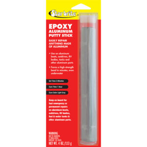 Star brite Epoxy Aluminum Putty Stick – 4 oz