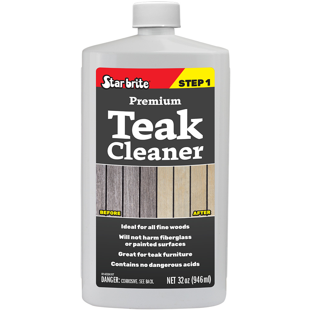 Star brite Premium Teak Cleaner – Step 1 – 32 oz Star brite Premium Teak Cleaner – Step 1 – 32 oz
