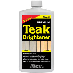 Star brite Premium Teak Brightener – Step 2 – 32 oz