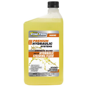 Star brite Hydraulic Steering Fluid – ISO 15 Marine Synthetic Blend – 32 oz