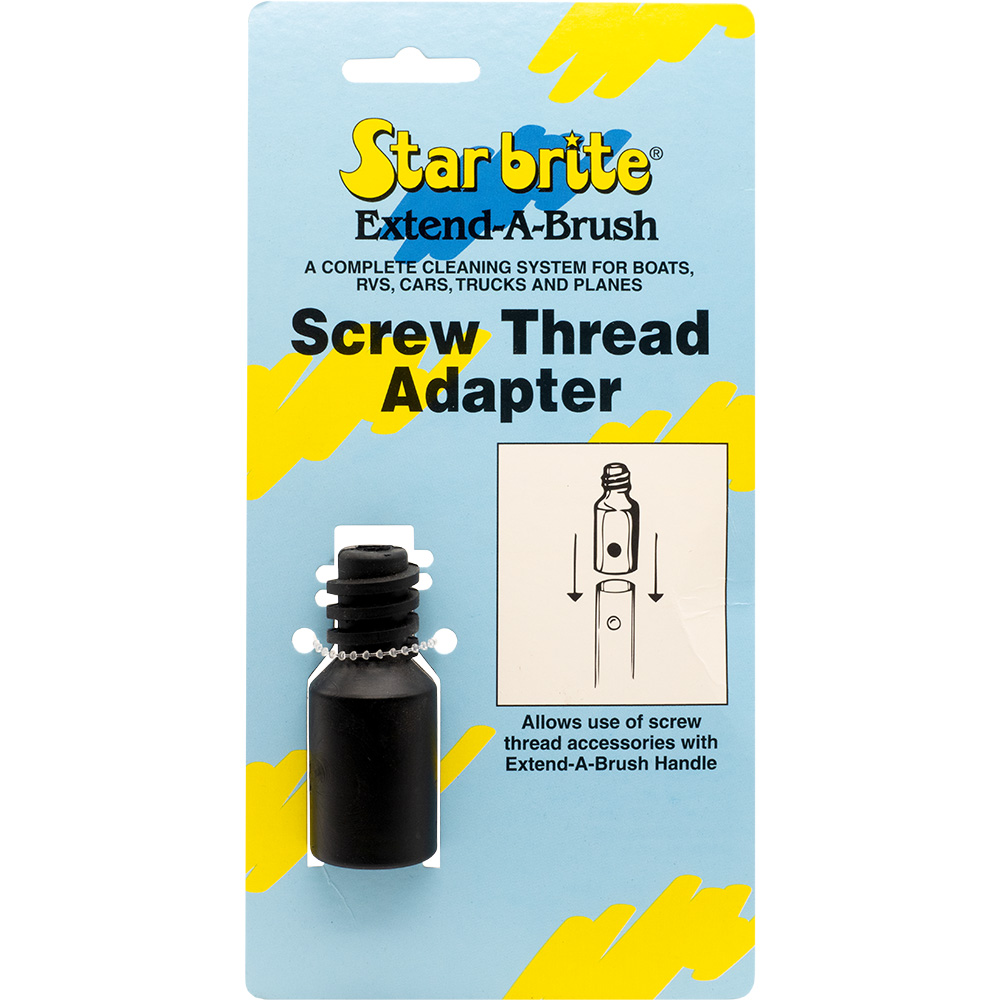 Star brite Screw Thread Adapter f/Extend-A-Brush Handles Star brite Screw Thread Adapter f/Extend-A-Brush Handles