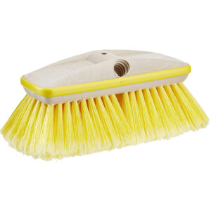 Star brite Deluxe Yellow Soft Wash 8″ Brush Head w/Bumper – Dual Connections