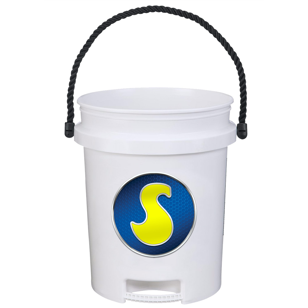 Star brite Ultimate 5-Gallon Durable Bucket w/Rope Handle Star brite Ultimate 5-Gallon Durable Bucket w/Rope Handle