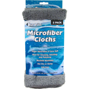 Star brite Microfiber Cloths 2 Pack – 20″ x 20″ Super Absorbent & Soft Towels