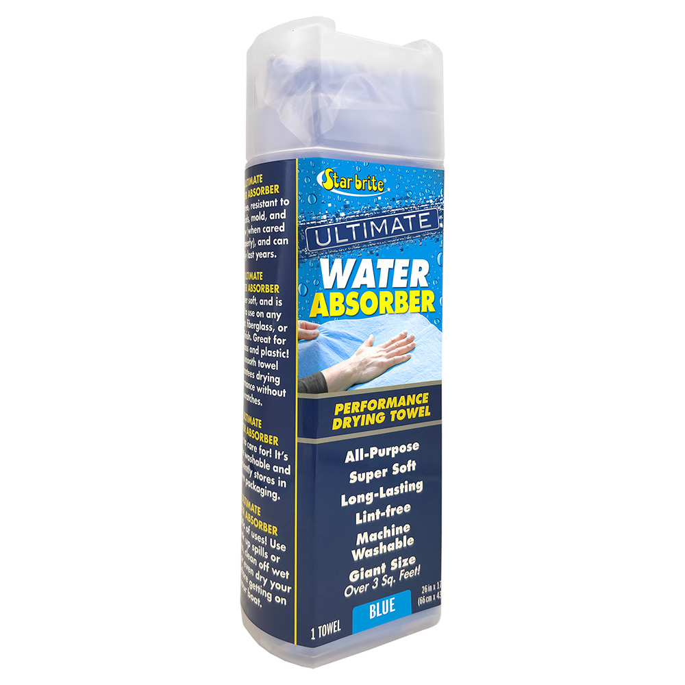 Star brite Ultimate Water Absorber – Performance Drying Towel – Blue Star brite Ultimate Water Absorber – Performance Drying Towel – Blue