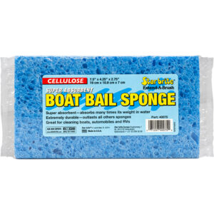 Star brite Super Absorbent Cellulose Bail Sponge XL – 7.5″ x 4.25″ x 2.75″