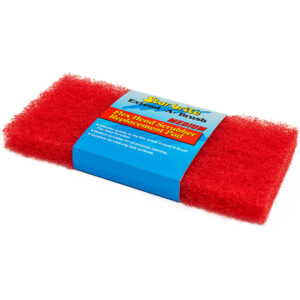 Star brite Large Scrub Red Pad – Medium Texture