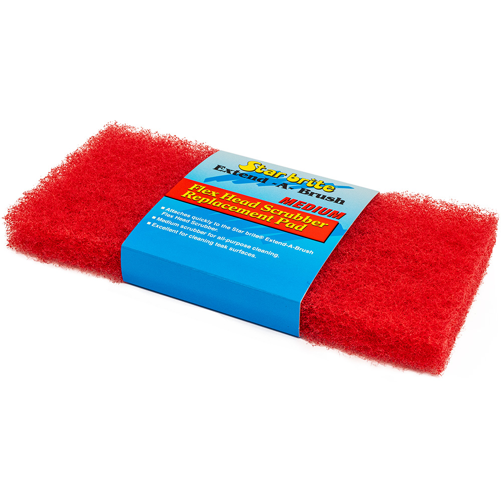 Star brite Large Scrub Red Pad – Medium Texture Star brite Large Scrub Red Pad – Medium Texture