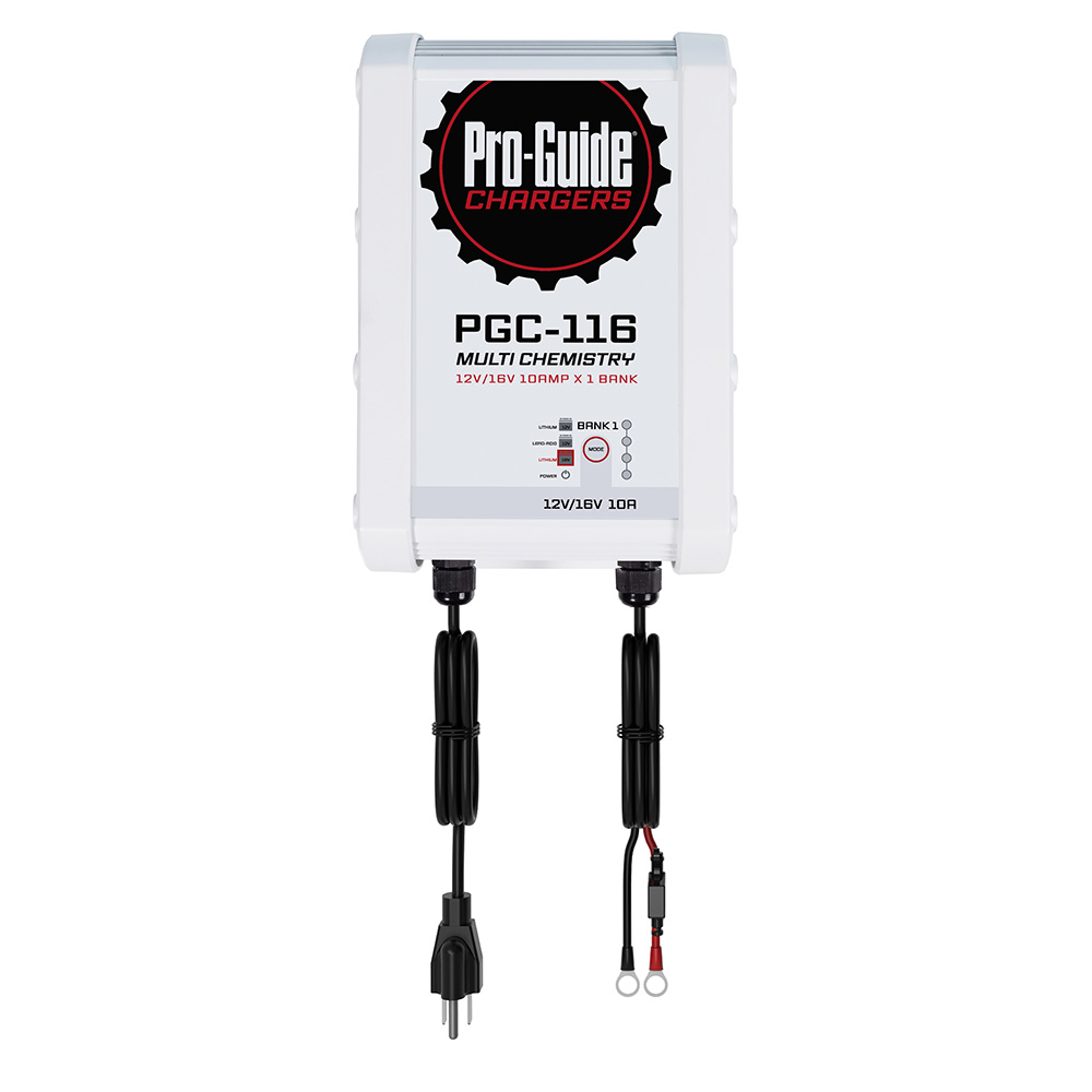 Pro-Guide 1 Bank On-Board Battery Charger – 12V/16V – 10-Amp Pro-Guide 1 Bank On-Board Battery Charger – 12V/16V – 10-Amp