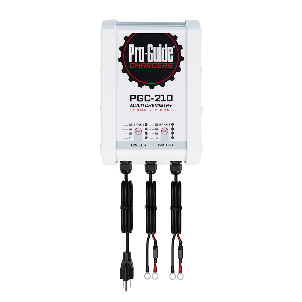 Pro-Guide 2 Bank On-Board Battery Charger – 12V – 10-Amp Pro-Guide 2 Bank On-Board Battery Charger – 12V – 10-Amp