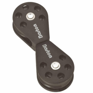 Barton Plain Bearing Pulley Block Back to Back Swivel Block – Size 1, 30mm