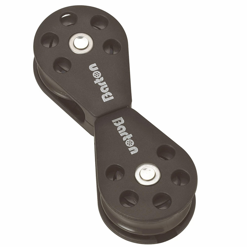Barton Plain Bearing Pulley Block Back to Back Swivel Block – Size 1, 30mm Barton Plain Bearing Pulley Block Back to Back Swivel Block – Size 1, 30mm