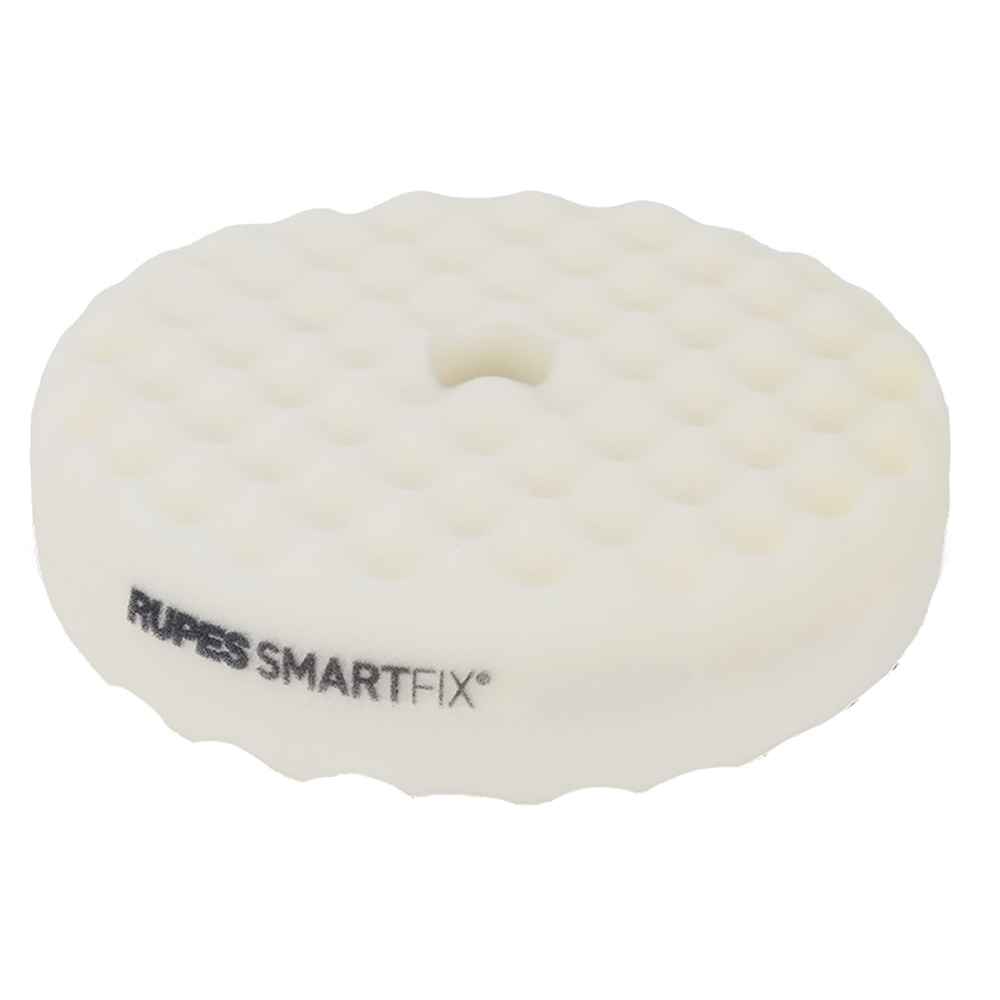 RUPES SMARTFIX® Double-Sided Ultra-Fine Foam Pad – 180mm – White RUPES SMARTFIX® Double-Sided Ultra-Fine Foam Pad – 180mm – White