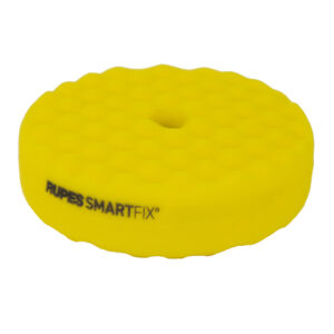 RUPES SMARTFIX&reg; Double-Sided Fine Foam Pad – 180mm – Yellow