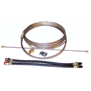 Load Rite Stainless Steel Brake Line Kit – Single Axle