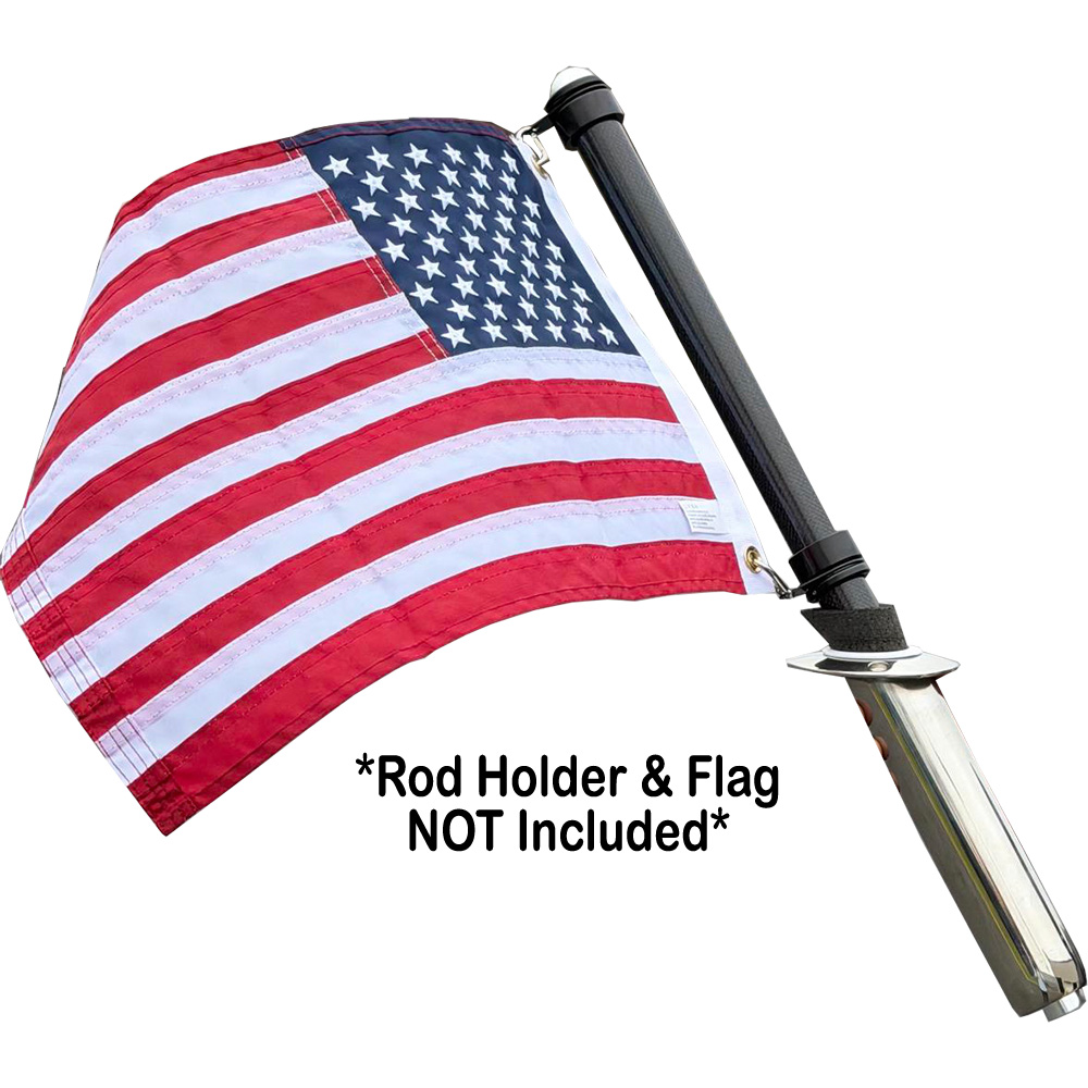 TACO Carbon Fiber Flag Pole w/J-Lock System – 26″ TACO Carbon Fiber Flag Pole w/J-Lock System – 26″
