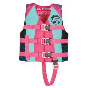 Full Throttle Nylon Life Jacket – Child – Pink