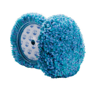Lake Country Marine Blue/Teal Medium Cut Wool Pad – 6.5″ x 1.5″