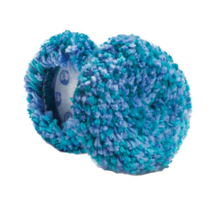 Lake Country Marine Blue/Teal Medium Cut Wool Pad – 3″ x .75″