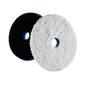 Lake Country HDO Heavy Cutting Microfiber Pad 5.5″ – Blue Foam w/White Microfiber