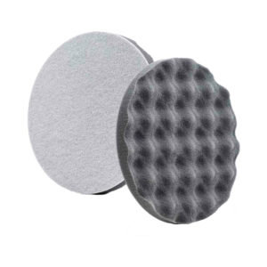 Lake Country Black Finishing Waffle Pro Pad 8″ x 7/8″ *2-Pack