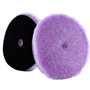 Lake Country Purple Foamed Wool Buffing/Polishing Pad 5.5″ x .75″