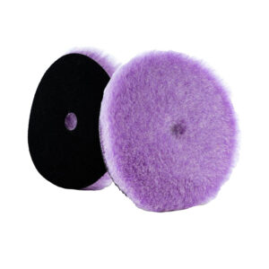 Lake Country Purple Foamed Wool Buffing/Polishing Pad 6.5″ x .75″