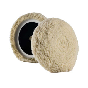 Lake Country Curved Edge 100% Steamed Twisted Wool Pad 7.5″ x 1.5″