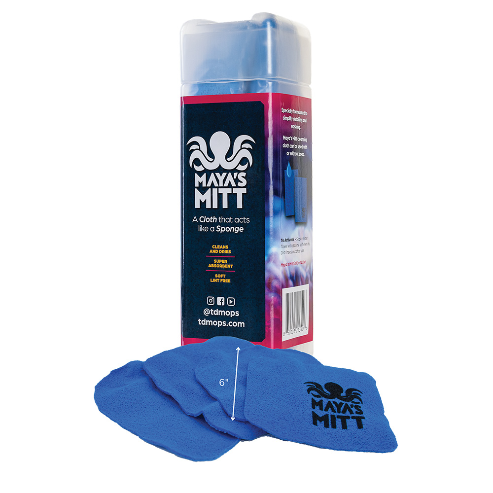 TD Mop Maya’s Mitt – Detailing Sponge Cloth – 6″ x 6″ *4-Pack TD Mop Maya’s Mitt – Detailing Sponge Cloth – 6″ x 6″ *4-Pack