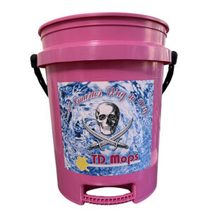 TD Mop TD Grip Bucket – Pink – 5 Gallon
