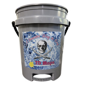 TD Mop TD Grip Bucket – Gray – 5 Gallon