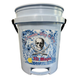 TD Mop TD Grip Bucket – Light Blue – 5 Gallon
